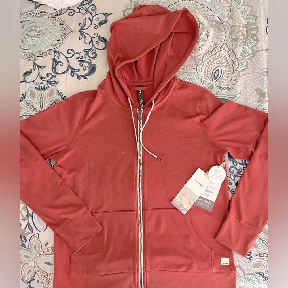 Vouri Halo Performance Hoodie 2.0 - Lychee Heather